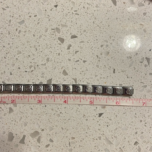 New generic stainless steel stretch bracelet nomination style - Picture 2 of 5